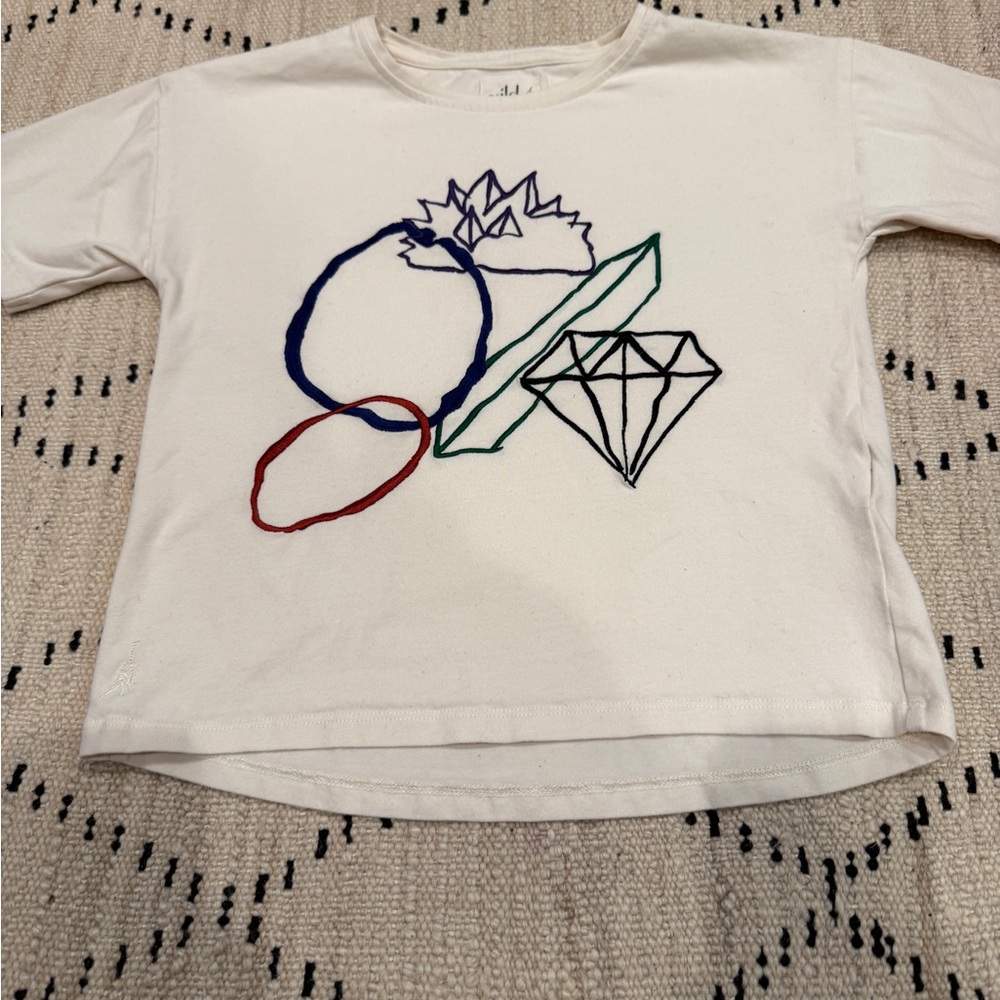 Vild house of little gemstone embroidery t